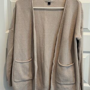 Universal Thread Women's Tan Open Front Cardigan